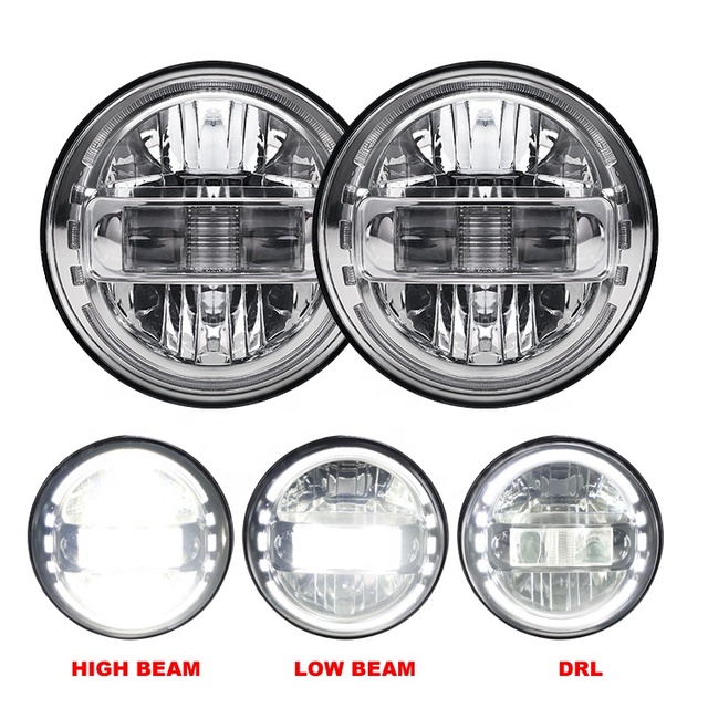 LOYO Factory Led Headlights 110 for Faros 7"  7 Inch Led Headlight Hi/Lo Beam for Jeep Wrangler Jk Tj Jl Headlights CE DOT