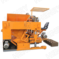 Machine hydraulique mobile de brique de ponte de ciment de béton de machine de bloc de ponte de QMY6-30
