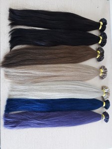 Luxsea in Stock Real I Tip Hair Virgin Remy Wholesale <b>Russian</b> Human I Tip Hair Extensions - Product Image 2