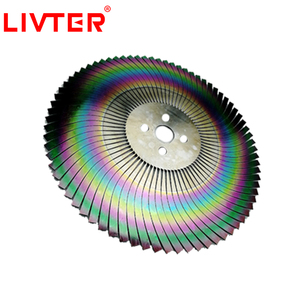Disco de Sierra Circular LIVTER para Pelea de Gallos, Disco Tari M42 HSS de Colores Arcoíris, Precortado para Uso en Peleas de Gallos - Product Image 4