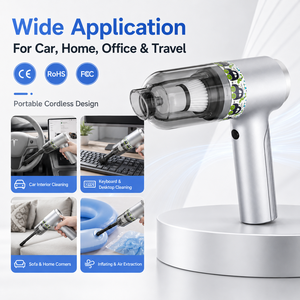 OEM ODM 4000Pa Cordless Handheld <b>Car</b> Vacuum Cleaner Air <b>Blower</b> Inflator 3-in-1 Portable Type-C Rechargeable for B2B Bulk Supply - Product Image 3