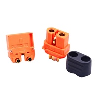 Connecteur de batterie Amass XT60I-F, courant élevé 30A, prise femelle, UL94V-0 ignifuge, pour station d'alimentation portable EcoFlow, pièces RC