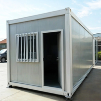 Maison conteneur économique et moderne en panneaux sandwich démontables, maisons préfabriquées compactes, maison de retraite de luxe, bureau extérieur, bâtiment commercial rapide