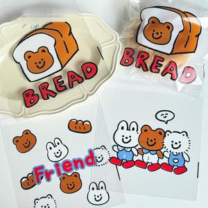 Bolsa de Papel Autoadhesiva Transparente de Material OPP de Grado Alimenticio Impresa Personalizada para Pan Tostado, Leche, Gelatina, Comida para Mascotas - Product Image 1