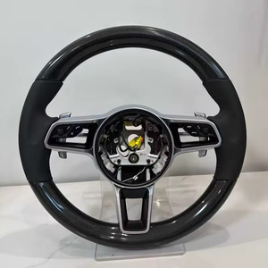 Volante de Fibra de Carbono Personalizado para Cayenne, Panamera, 911, 911.1, 996, 958, 997, 987, <span class=keywords><strong>Macan</strong></span> - Product Image 1