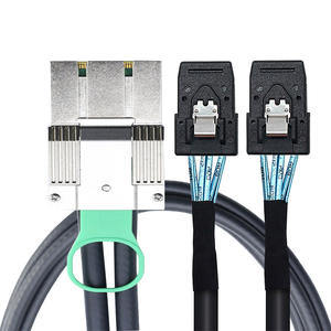 PCIE迷你SAS SFF-8088 8X输入/输出68p至2x SAS 8087 36P 4X电子连接电缆 - Product Image 2