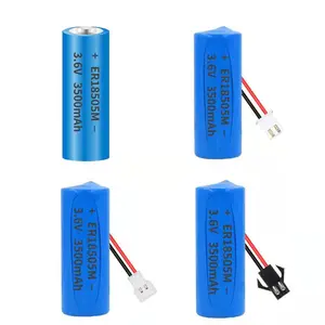 מפעל מחיר שטוח שאינו נטענת ליתיום סוללה 3.6v 3200mah 3500mah ER18505M ליתיום יון סוללה עבור אלקטרוני בקנה מידה