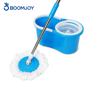 BOOMJOY Fabrikmodell Freihändiger Rotationsmopp mit Klappbarem Eimer 360° Drehbare Magische Mopps zur Bodenreinigung - Product Image 1