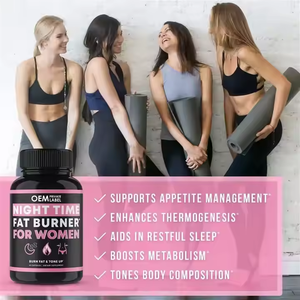 निजी लेबल रात समय ग्रीन कॉफी बीन अर्क वसा बर्नर पूरक कैप्सूल प्रभावी हर्बल वजन घटाने गोलियां - Product Image 4