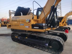 Mini-excavatrice Caterpillar 315D2 de 15 tonnes, fabrication japonaise, machinerie hydraulique avec moteur Cummins, pompe Caterpillar, moteur PLC - Product Image 3