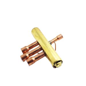 วาล์วเปลี่ยน<span class=keywords><strong>ทิศทาง</strong></span>ปั๊มความร้อน <span class=keywords><strong>4</strong></span> ทาง วาล์วห<span class=keywords><strong>ม</strong></span>้อน้ำทองเหลือง - Product Image 1