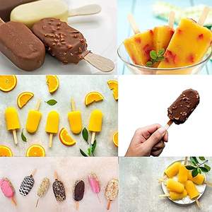 Moldes de silicona para paletas de helado, 4 cavidades - Product Image 3