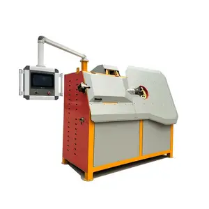 Mechanical CNC 5-16mm straight bar bending machine stirrup bending machine with three axis function