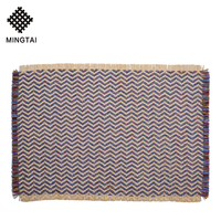 Napperons en tissu imprimés pour table, sets de table de salle à manger au design classique 30x45cm, accessoires de sac, emballage autocollant, écologique