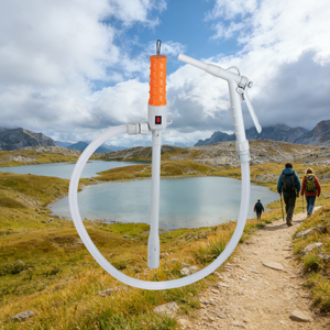 Pompe de transfert de carburant portable à piles, pompe à siphon électrique pour le transfert d'essence, de diesel, d'eau et de liquides avec buse - Product Image 5