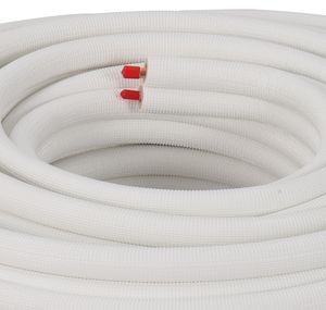 3/8-5/8 HVAC Lineset Twin Isolé Cuivre Tuyau Paire Bobines Isolation Cuivre Tube Tuyauterie Ligne Ensemble pour <span class=keywords><strong>Climatiseur</strong></span> Split - Product Image 4