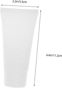 Tube vide pour nettoyant visage, tubes souples pour emballage, tube en plastique pour dentifrice et cosmétiques - Product Image 2