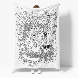 Manta <span class=keywords><strong>para</strong></span> Pintar y Hacer Grafitis, Manta <span class=keywords><strong>para</strong></span> Colorear DIY, Selección <span class=keywords><strong>de</strong></span> <span class=keywords><strong>Juegos</strong></span> <span class=keywords><strong>para</strong></span> Crear una Atmósfera Familiar Acogedora - Product Image 1