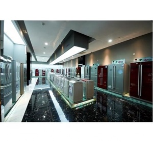 Refrigerador con Congelador Superior y Puerta de Vidrio de Colores 302L, Diseño Especial 2018 para Apartamento - Product Image 6