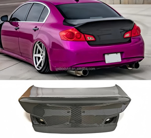 ฝาครอบท้ายรถอินฟินิตี้ G37 คาร์บอนไฟเบอร์ สำหรับรุ่น G37 ปี 2007-2013 ซีดาน - Product Image 1