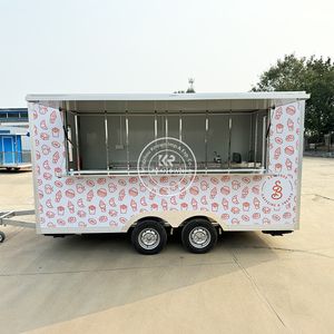2025 Ice Cream Truck Equipment Custom Bakery Food Truck Multifunctional Food Cart Truck Available Customizable - Product Image 3