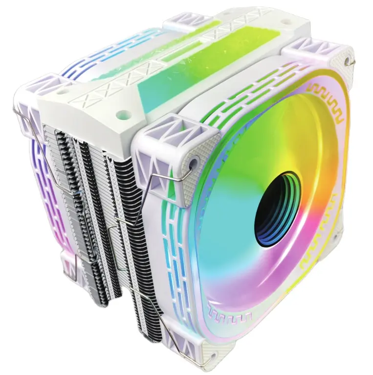 2023 Chất lượng cao Runaway mà không cần ánh sáng CPU Cooler trường hợp RGB fan quạt làm mát RGB đèn LED CPU tản nhiệt 150 mét RGB CPU Cooler