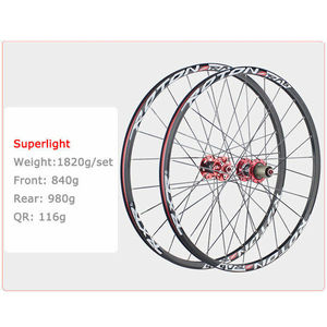 Juego de Ruedas RXR de Fibra de Carbono para <span class=keywords><strong>MTB</strong></span> 26/27.5/<span class=keywords><strong>29</strong></span>" <span class=keywords><strong>Llanta</strong></span> para Bicicleta de Montaña 100/135mm Rueda Delantera y <span class=keywords><strong>Trasera</strong></span> QR Piezas de Bicicleta - Product Image 6