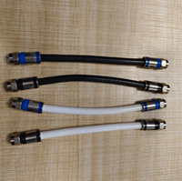 Cable Coaxial RG6 Personalizado con Conector Macho, Cable RF Macho a Macho, Cable Aéreo para TV e Internet