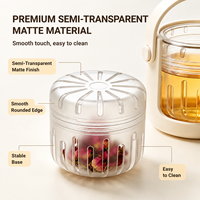 Infuseur à thé réutilisable, filtre à thé en vrac pour théière, tasse ou mug