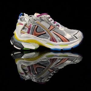 Baskets Chunky Rétro Personnalisées à Lacets pour Hommes et Femmes, Tendance Mode, Haute Qualité, Respirantes, pour la Marche et la Course Décontractée - Product Image 1