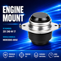 Supporto Motore Sinistro e Destro per Mercedes Benz Classe R W251, Resistente alle Temperature Estreme, OE 2512404417