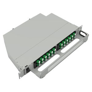 1U Montagem Em Rack Gabinete De Fibra Óptica 24 Portas Deslizante Gaveta S Tipo Fusão Splice <span class=keywords><strong>Patch</strong></span> <span class=keywords><strong>Panel</strong></span> 1U Equipamento De Fibra Óptica - Product Image 5