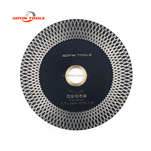 Lưới mỏng Turbo lưỡi cưa kim cương-115/125mm cho gạch Sứ Cắt-phân đoạn hình chữ R, quá trình Báo Chí nóng, OEM tùy chỉnh - Product Image 4