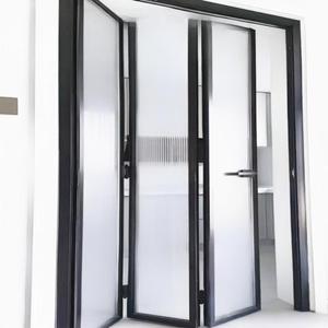 Commande en gros de portes pliantes doubles externes à prix réduit, portes pliantes en verre en alliage d'aluminium - Product Image 4