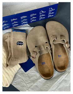 <span class=keywords><strong>Sandalias</strong></span> <span class=keywords><strong>Birkenstock</strong></span> de Cuero Genuino para <span class=keywords><strong>Mujer</strong></span>, Nuevas <span class=keywords><strong>Sandalias</strong></span> Planas Antideslizantes con Suela Suave para Usar en la Playa y al Aire Libre - Product Image 5