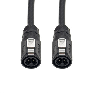 สายเชื่อมต่อกันน้ำอุตสาหกรรม M16 8P 3 แกน ปลั๊กตัวผู้ ขาเสียบแบบวงกลม IP68 - Product Image 4