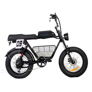 Ruihe จักรยานไฟฟ้า S1ขนาด20นิ้วแบบใช้ระบบช่วยทางถนน48โวลต์จักรยาน15A ล้อโตไฟฟ้าขนาด20นิ้ว - Product Image 2