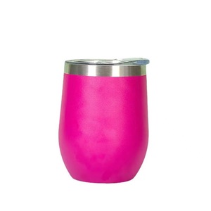 Stainless Steel Tumbler 12 Oz Insulated Cup With Lid For Travel Outdoor Use Multiple Colors Available - Product Image 3