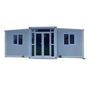 Newly Model Expandable 20ft Container Houses Kit Modular Prefabricated Houses With Bathroom