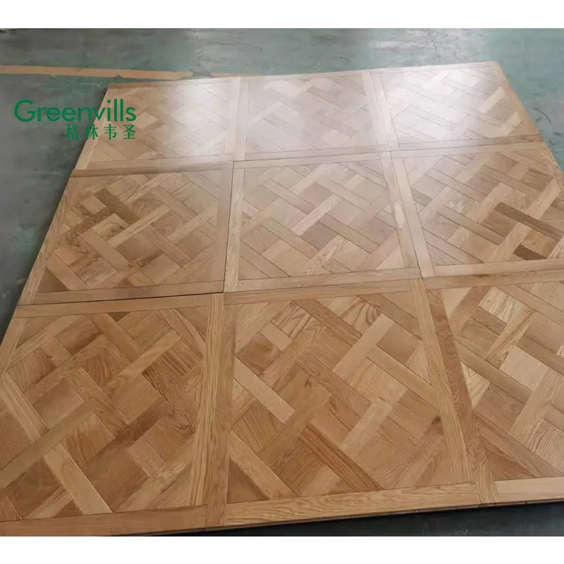 New design large size versailles wood flooring oak parquet hardwood flooring