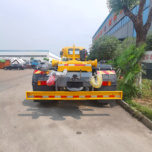 Camion à benne basculante ISUZU GIGA SHACMAN HOWO 6X4 16cbm 14T avec bras de levage hydraulique, compacteur de déchets, véhicule d'assainissement - Product Image 3