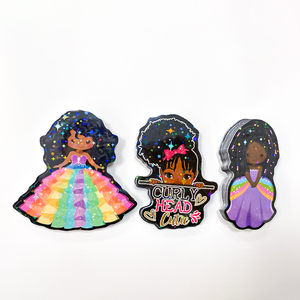 สติกเกอร์กันน้ำกันรังสียูวีสำหรับตกแต่งภายนอก  แบบมีกาวในตัว  สำหรับสเก็ตบอร์ด แล็ปท็อป รถยนต์ จักรยาน  แบบมีประกายวิบวับ - Product Image 2