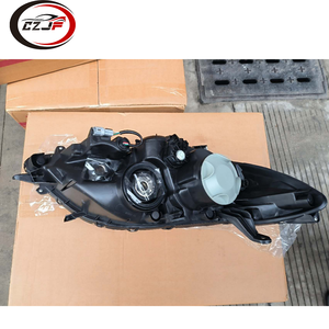 CZJF LED faro delantero negro para Toyota <span class=keywords><strong>Sienna</strong></span> USA <span class=keywords><strong>LE</strong></span> 2015 <span class=keywords><strong>2016</strong></span> 2017 2018 2019 2020 OEM 81150-08081 81110-08081 - Product Image 3