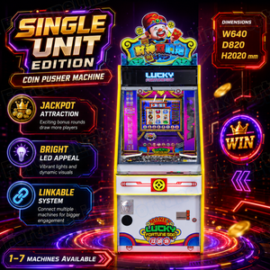 Máquina recreativa comercial OEM de 1 jugador Lucky Fortune God, máquina de empuje de monedas en cascada, precio de fábrica al por mayor Fortunelink - Product Image 5