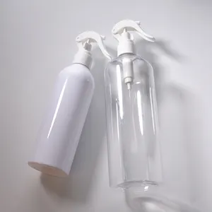 White Plastic Trigger Water Spray Bottles Fine Mist Sprayers 6oz 8oz 16oz Refillable Hairdressing Hair Home Salon Tools