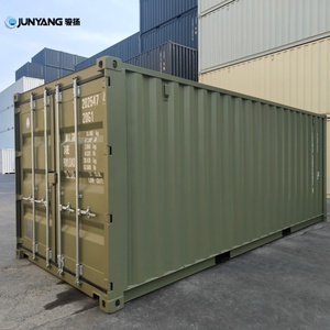 ตู้คอนเทนเนอร์เหล็กสำหรับขนส่งสินค้าขนาด 20 ฟุต ได้รับการรับรองมาตรฐาน ISO แบบ Low Cube ผลิตจากโรงงาน ใช้สำหรับเก็บของแห้ง ผลิตจากเหล็กคอร์เทน - Product Image 1