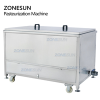 ZONESUN ZS-PM1 bocal en verre lait vin Oliver bouteille d'huile bain pasteurisateur pasteurisation Machine pour système de remplissage