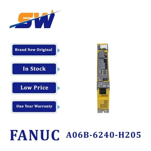 Unidad de Amplificador Servo para Control CNC FANUC <span class=keywords><strong>A06B</strong></span>-<span class=keywords><strong>6240</strong></span>-<span class=keywords><strong>H205</strong></span>, Original de Marca, en Existencia, Precio Bajo - Product Image 5