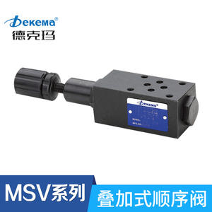 Válvula Hidráulica Solenoide Dekema, Válvula de Secuencia de Pila MSV-02/03/04/06-P-1/2/3, Condición: Nuevo - Product Image 3