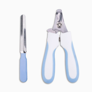 Coupe-ongles pour animaux de compagnie en acier inoxydable, coupe-ongles pour chiens et chats avec lime pour le soin quotidien des pattes - Product Image 1